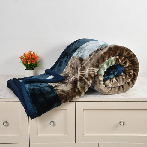 Velvety 2 Ply Super Soft Double Mink Blanket for Winter